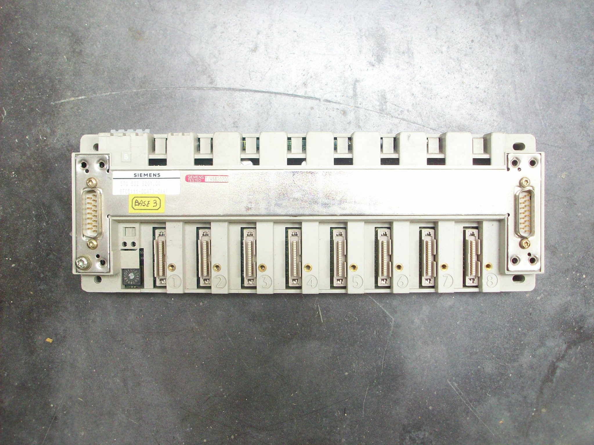 Siemens Fond de panier 6FC5111-0CA73-0AA1